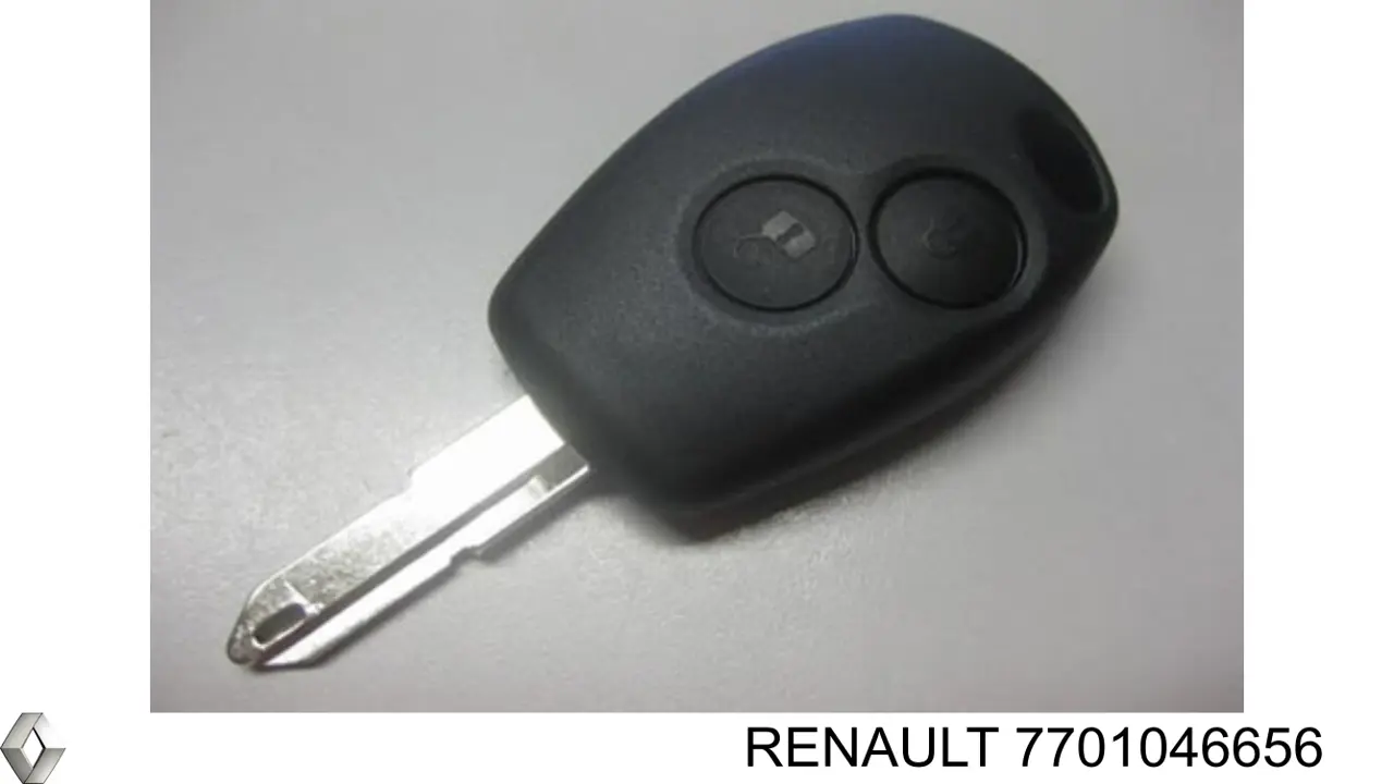 Ключ замка зажигания 7701046656 Renault (RVI)