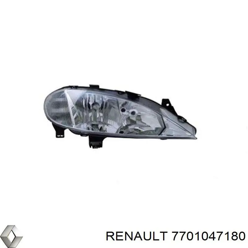 Правая блок фара Renault (RVI) 7701047180 цена, от 75.42 USD