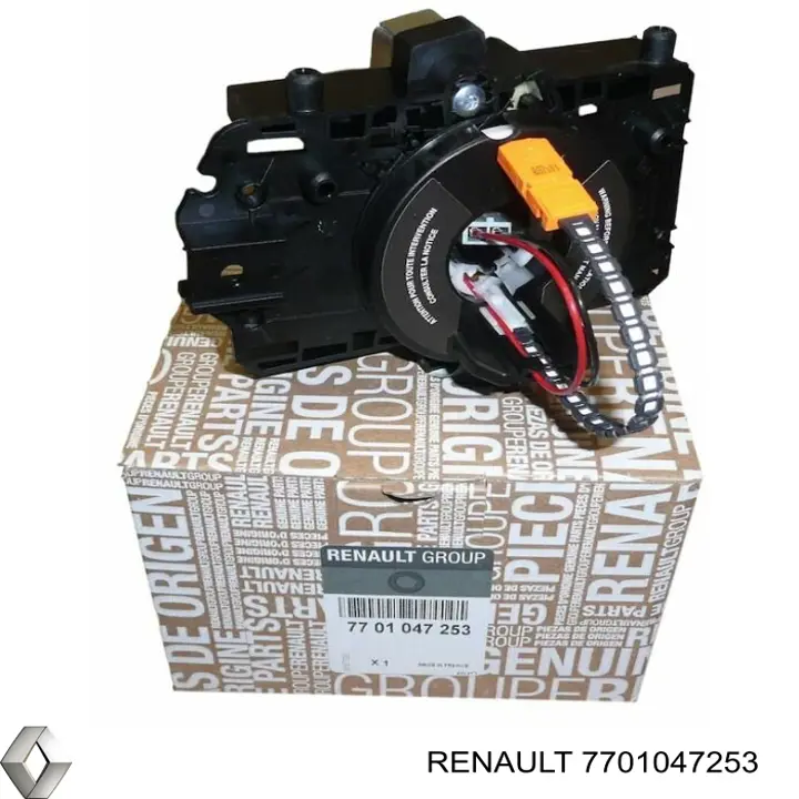 Контактное кольцо подушки безопасности Renault (RVI) 7701047253 цена, от 50.91 USD