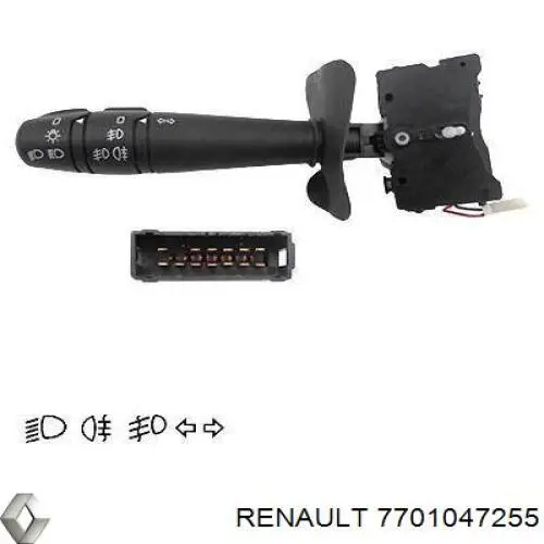 7701047255 Renault (RVI) Левый подрулевой переключатель