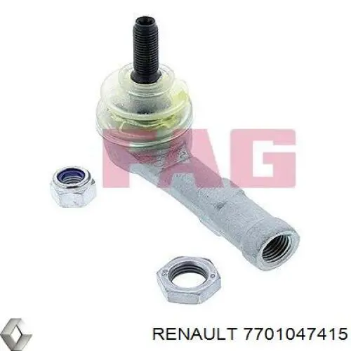 Купить 7701047415 Renault (RVI) Наконечник рулевой тяги, внешний