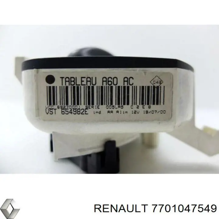 7701047549 Renault (RVI) 