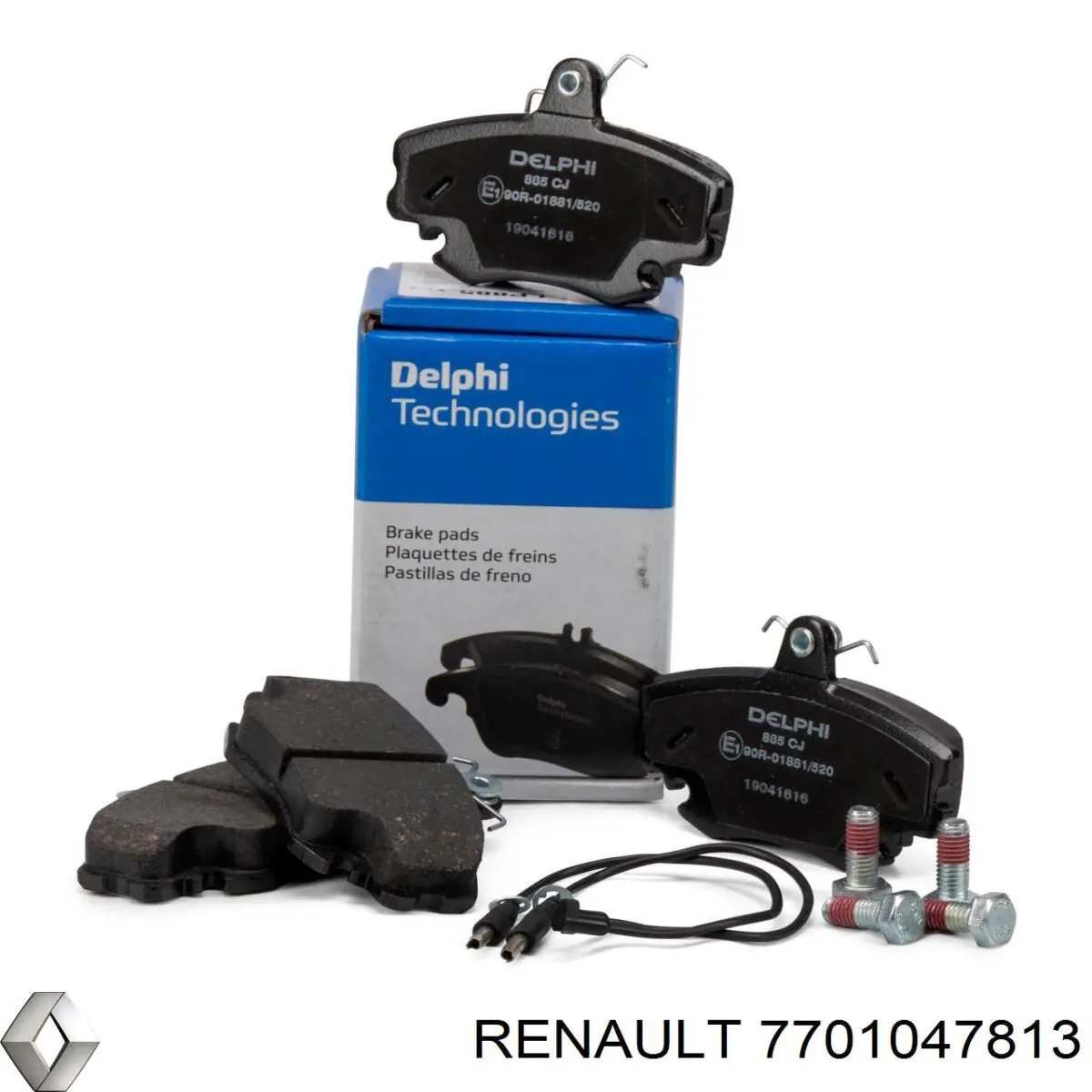 Купить 7701047813 Renault (RVI) Наконечник рулевой тяги, внешний