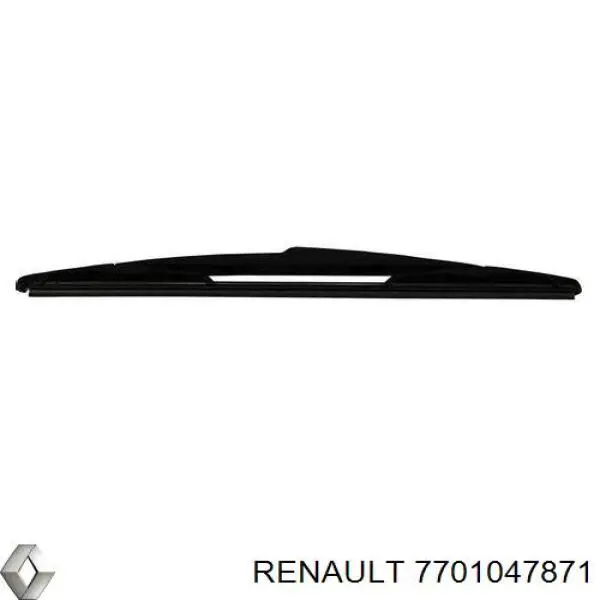 7701047871 Renault (RVI) limpa-pára-brisas de vidro traseiro