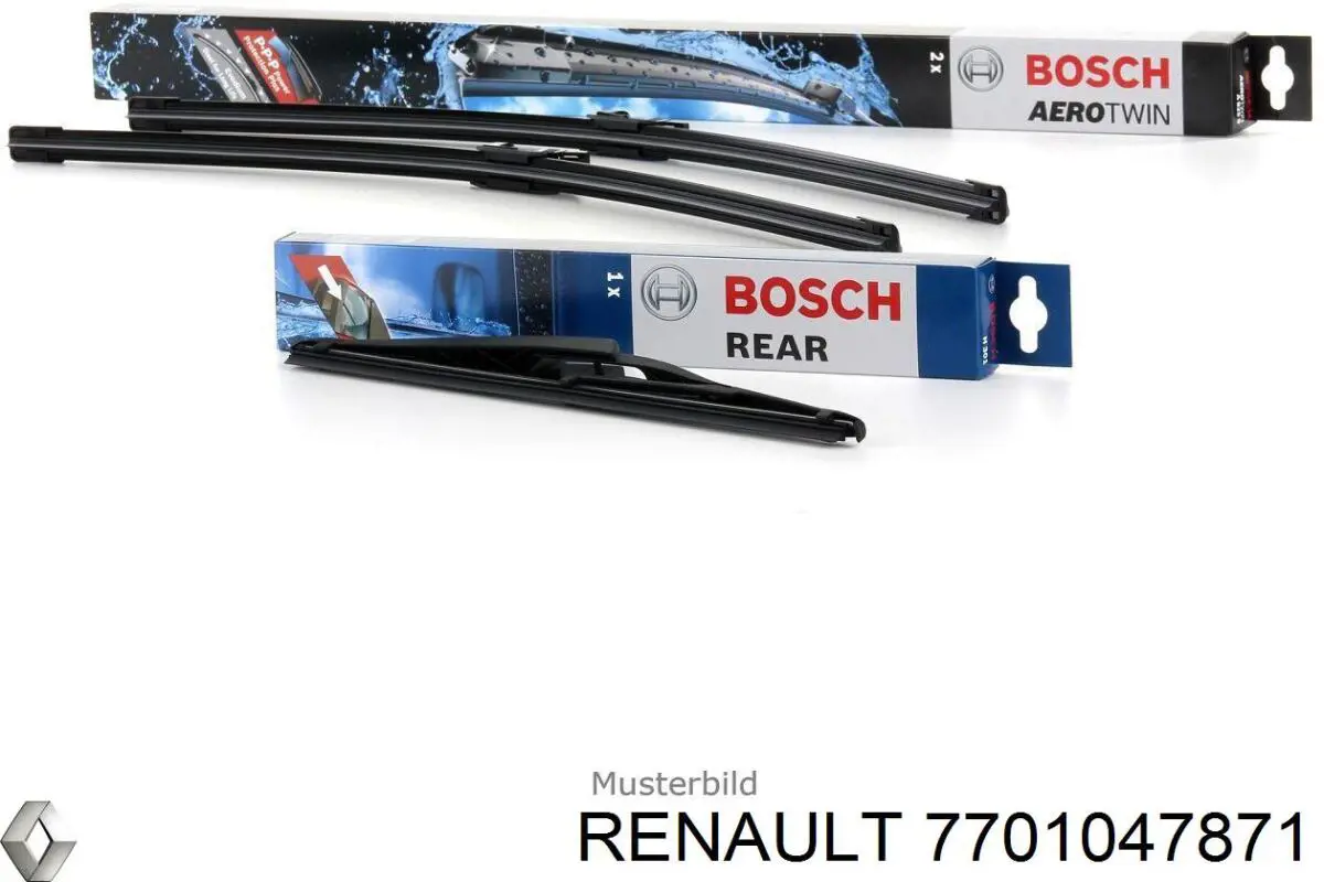 Дворник задний 7701047871 Renault (RVI)