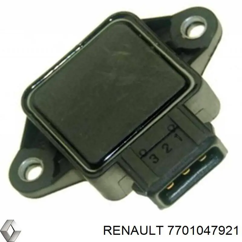 7701047921 Renault (RVI) датчик положения дроссельной заслонки (потенциометр)