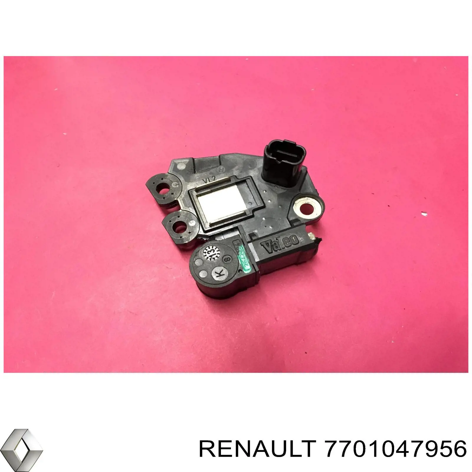 Regulador De Rele Del Generador (Rele De Carga) 7701047956 Renault (RVI)