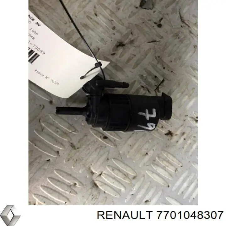 Купить 7701048307 Renault (RVI) Насос-мотор омывателя стекла, перед/зад