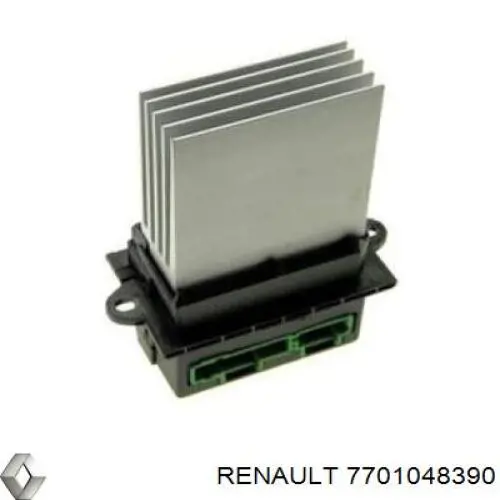 7701048390 Renault (RVI) резистор (сопротивление вентилятора печки (отопителя салона))
