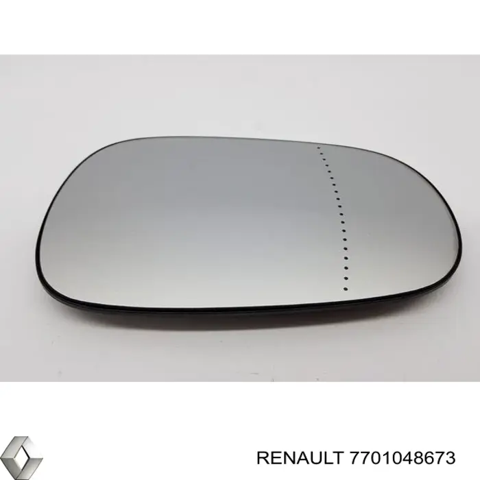 Купить 7701048673 Renault (RVI) Стекло зеркала заднего вида, левого