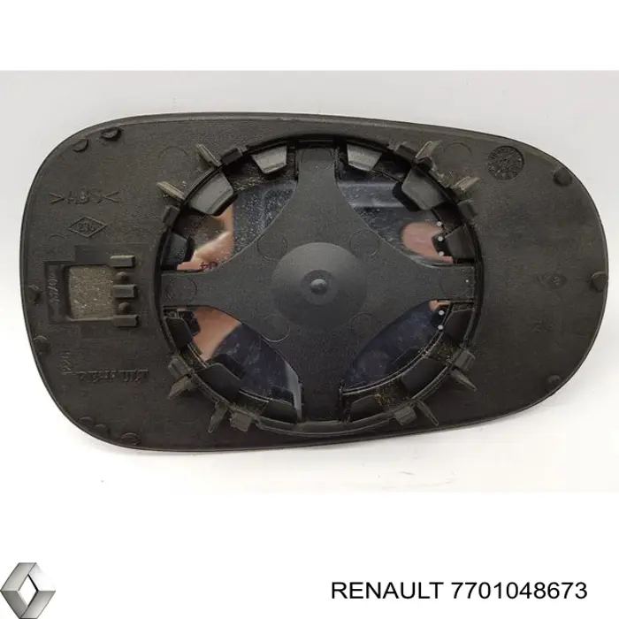 Зеркальный элемент водительского зеркала Renault (RVI) 7701048673 цена, от  