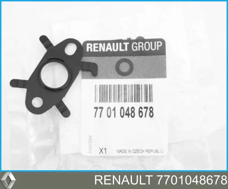 Прокладка шланга отвода масла от турбины Renault (RVI) 7701048678