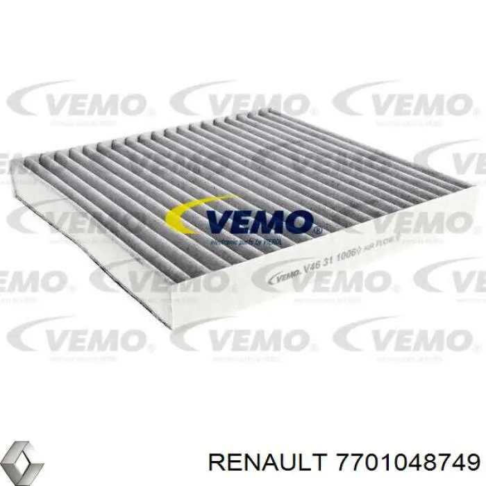 Фильтр воздушный отопителя Renault (RVI) 7701048749 цена, от 11.76 USD