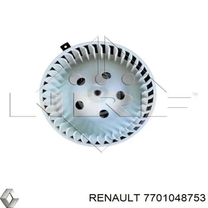 Вентилятор печки 7701048753 Renault (RVI)