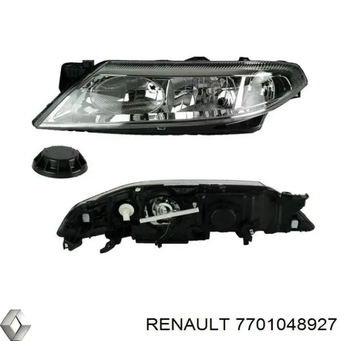 Фара левая Renault (RVI) 7701048927 цена, от 50.70 USD