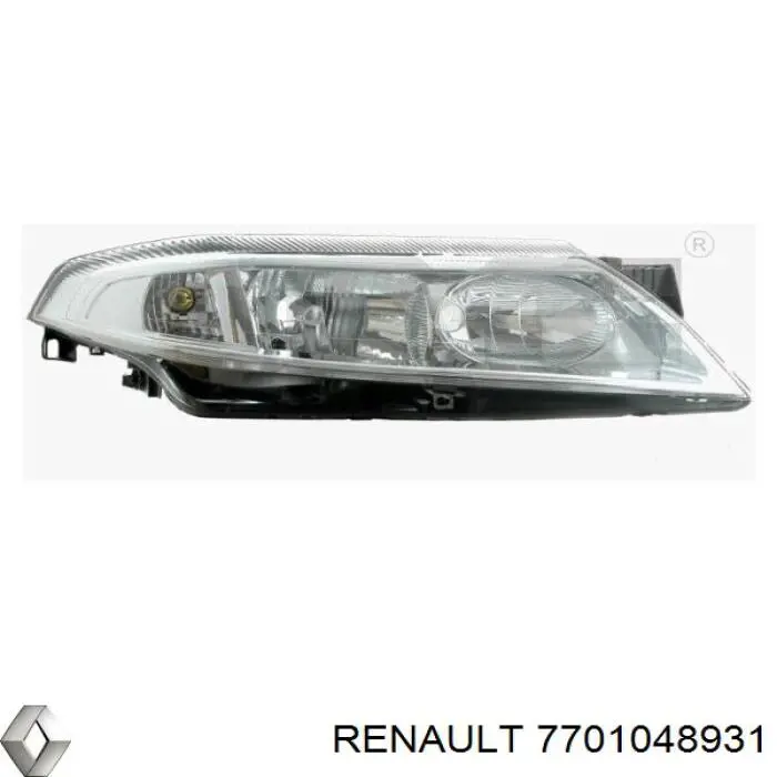 Правая блок фара Renault (RVI) 7701048931 цена, от 31.67 USD