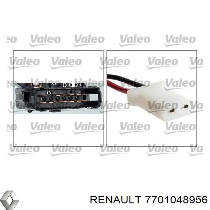 Переключатель подрулевой левый 7701048956 Renault (RVI)