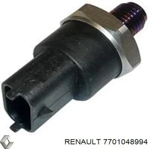 Sensor de presión de combustible 7701048994 Renault (RVI)