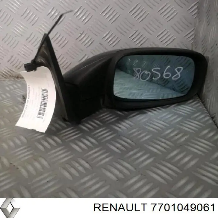Купить 7701049061 Renault (RVI) Боковое зеркало заднего вида правое