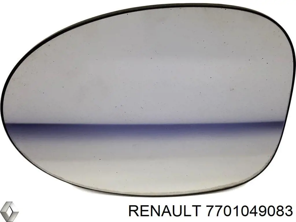 Зеркальный элемент зеркала заднего вида левого на Renault Twingo I 