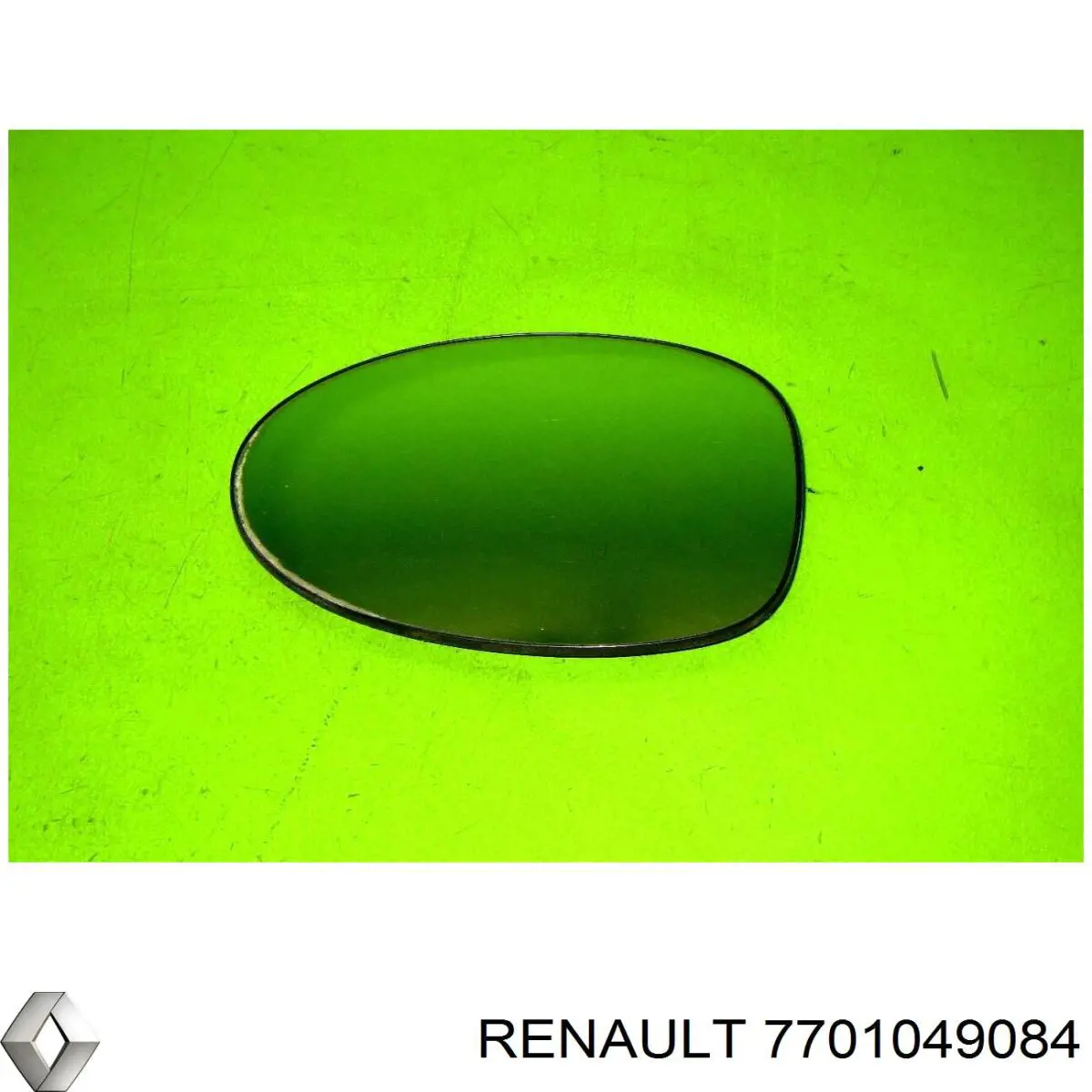 Купить 7701049084 Renault (RVI) Стекло правого зеркала заднего вида