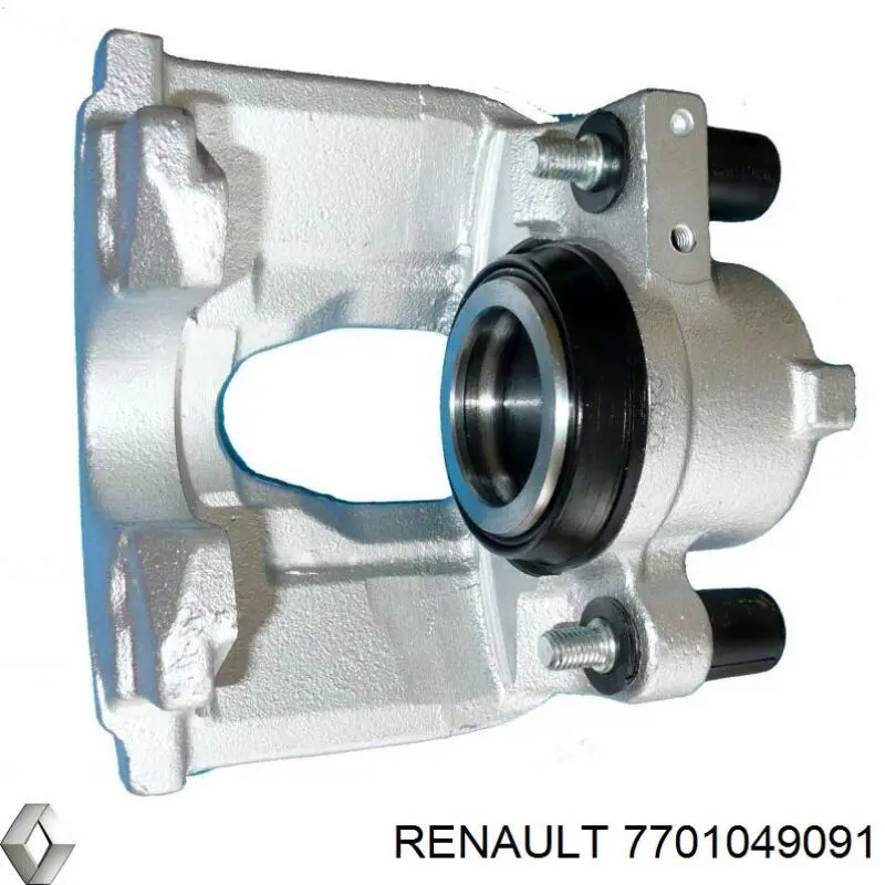 Суппорт тормозной передний левый 7701049091 Renault (RVI)