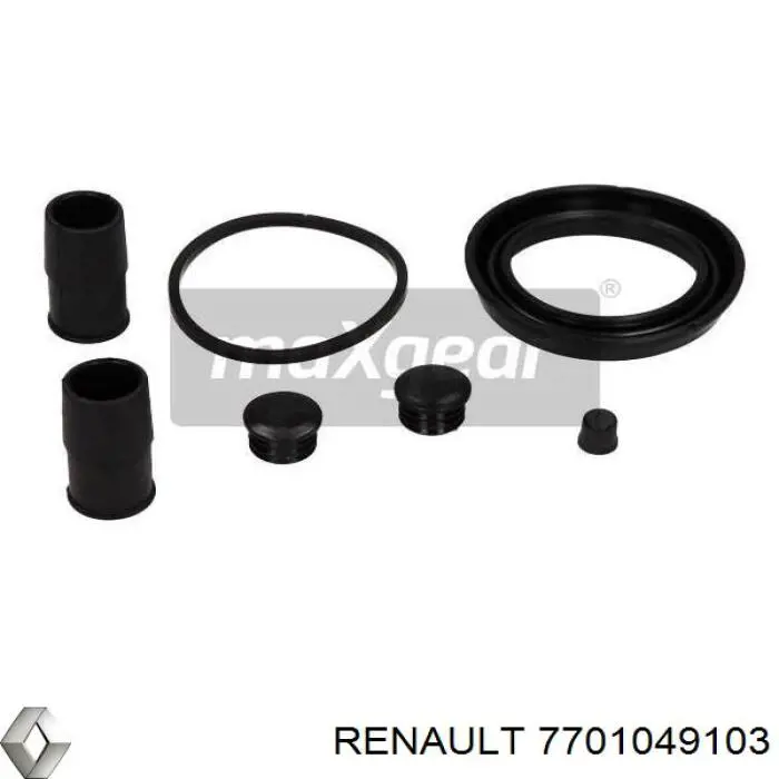 Суппорт тормозной передний левый Renault (RVI) 7701049103
