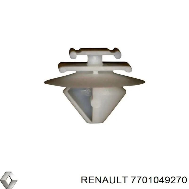 7701049270 Renault (RVI) пистон (клип крепления молдинга двери)