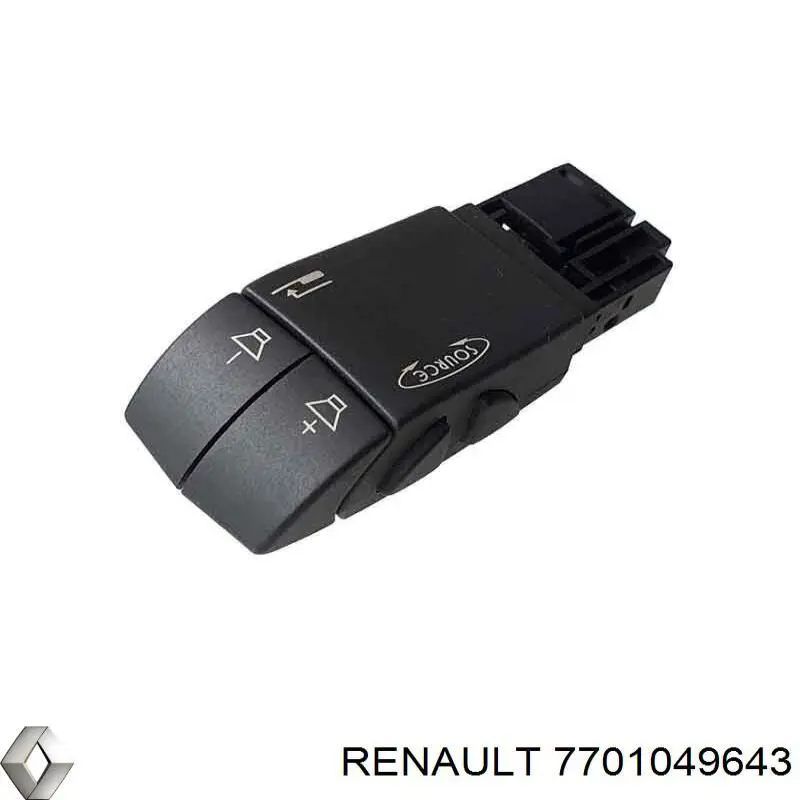 Переключатель подрулевой, управления аудио системой Renault (RVI) 7701049643 цена, от 4.51 USD