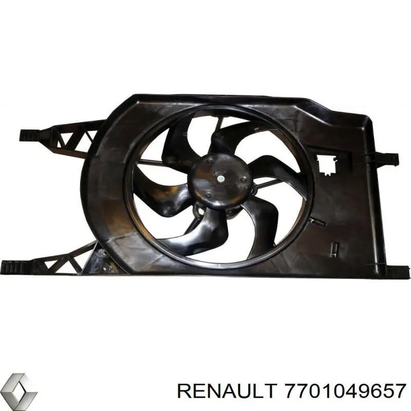 7701049657 Renault (RVI) difusor do radiador de esfriamento