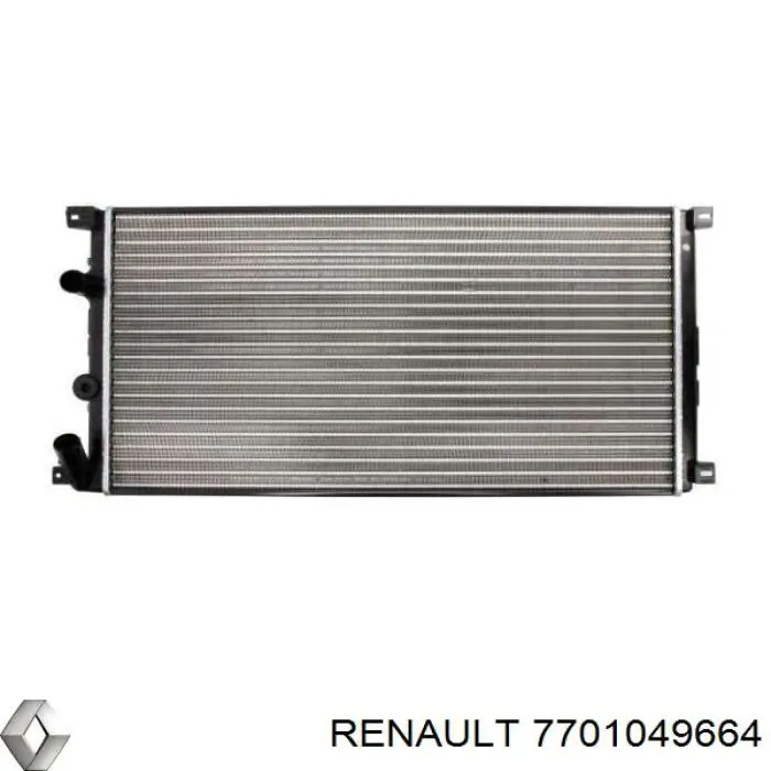 Радиатор 7701049664 Renault (RVI)