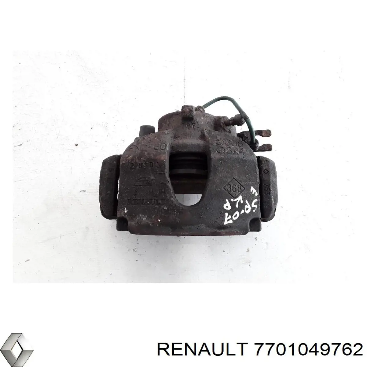 Pinza de freno delantera izquierda 7701049762 Renault (RVI)