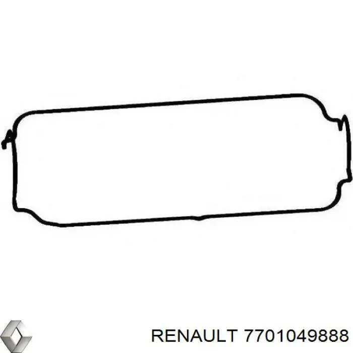 7701049888 Renault (RVI) прокладка клапанной крышки
