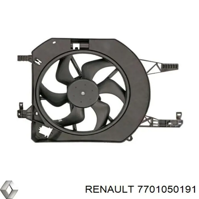 Диффузор радиатора охлаждения Renault (RVI) 7701050191 цена, от 59.07 USD