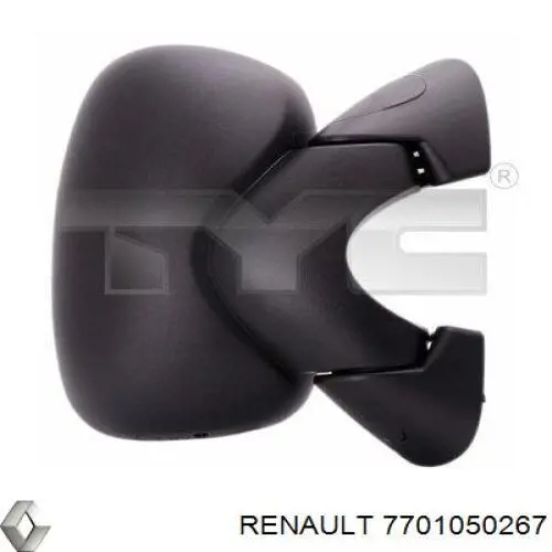 Купить 7701050267 Renault (RVI) Стекло зеркала заднего вида, левого