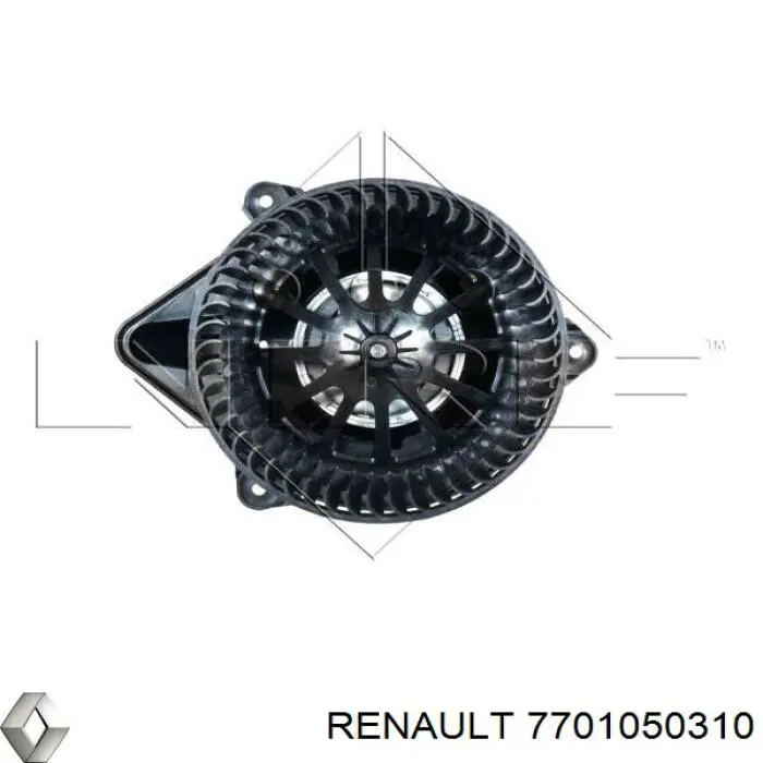 Мотор вентилятора печки (отопителя салона) Renault (RVI) 7701050310 цена, от 37.71 USD