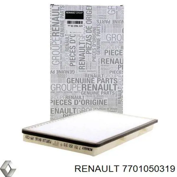Фильтр салона 7701050319 Renault (RVI)