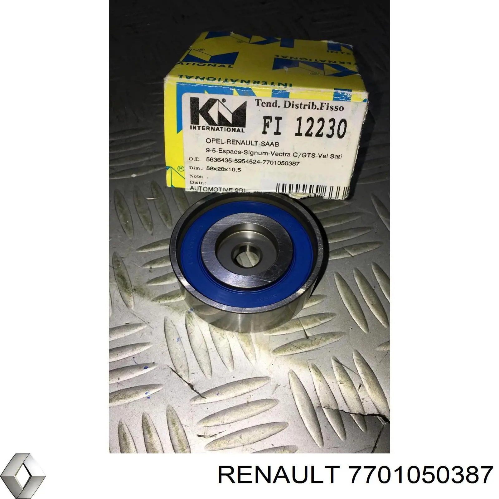 Ролик ГРМ 7701050387 Renault (RVI)