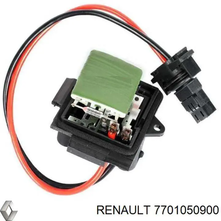 Резистор (сопротивление) вентилятора печки (отопителя салона) RENAULT 7701050900
