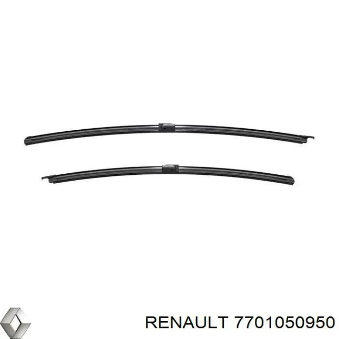 Щетка-дворник лобового стекла водительская 7701050950 Renault (RVI)