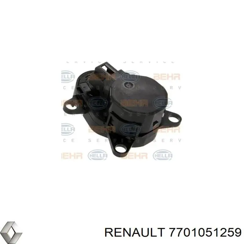 7701051259 RENAULT Actuador de compuerta del calefacción original y equivalente
