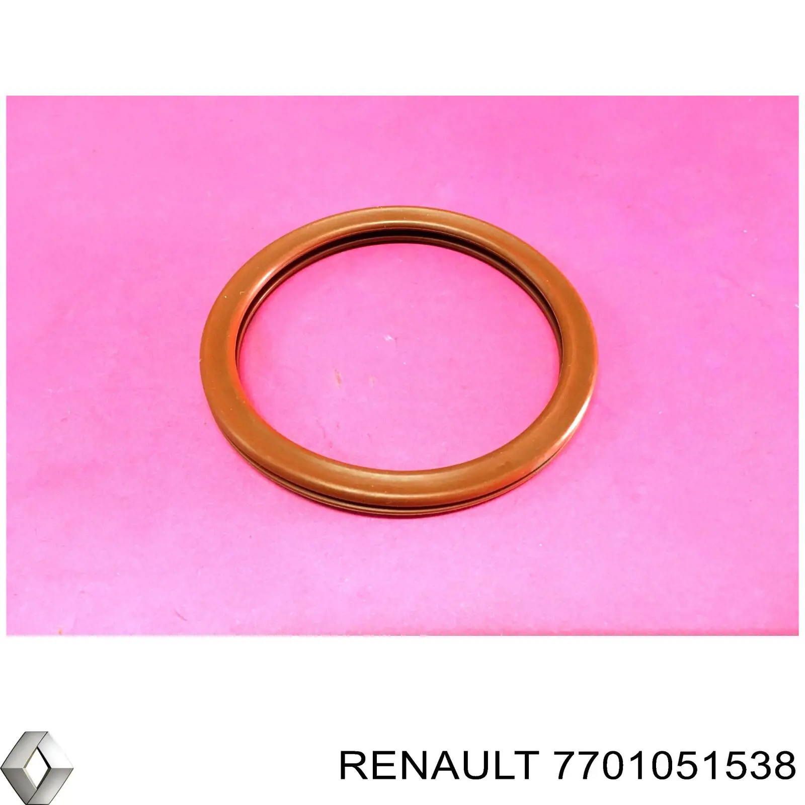 7701051538 Renault (RVI) vedante do radiador de óleo