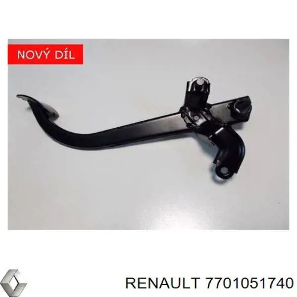 Педаль сцепления Renault (RVI) 4654000QAD цена, от 83.50 USD