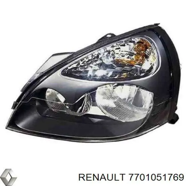 7701051769 Renault (RVI) luz esquerda