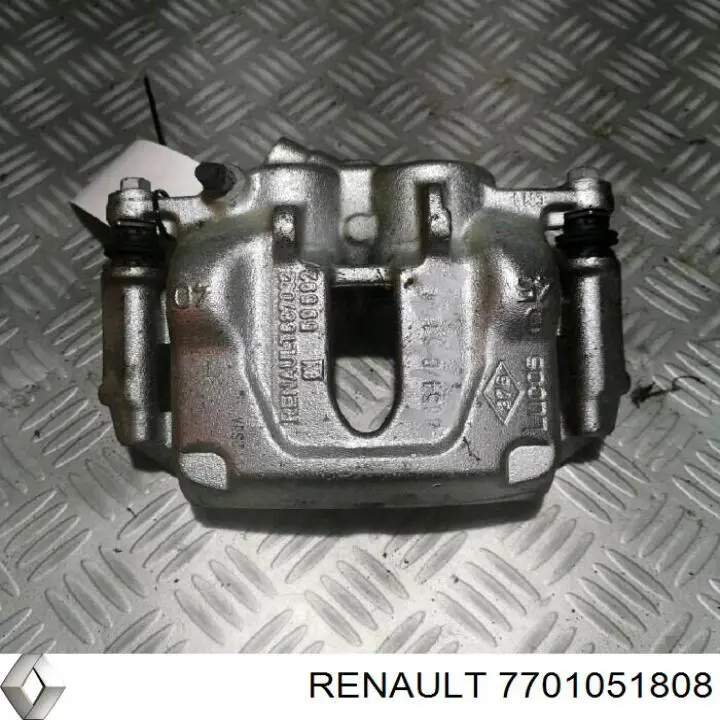 7701051808 Renault (RVI) суппорт тормозной передний правый