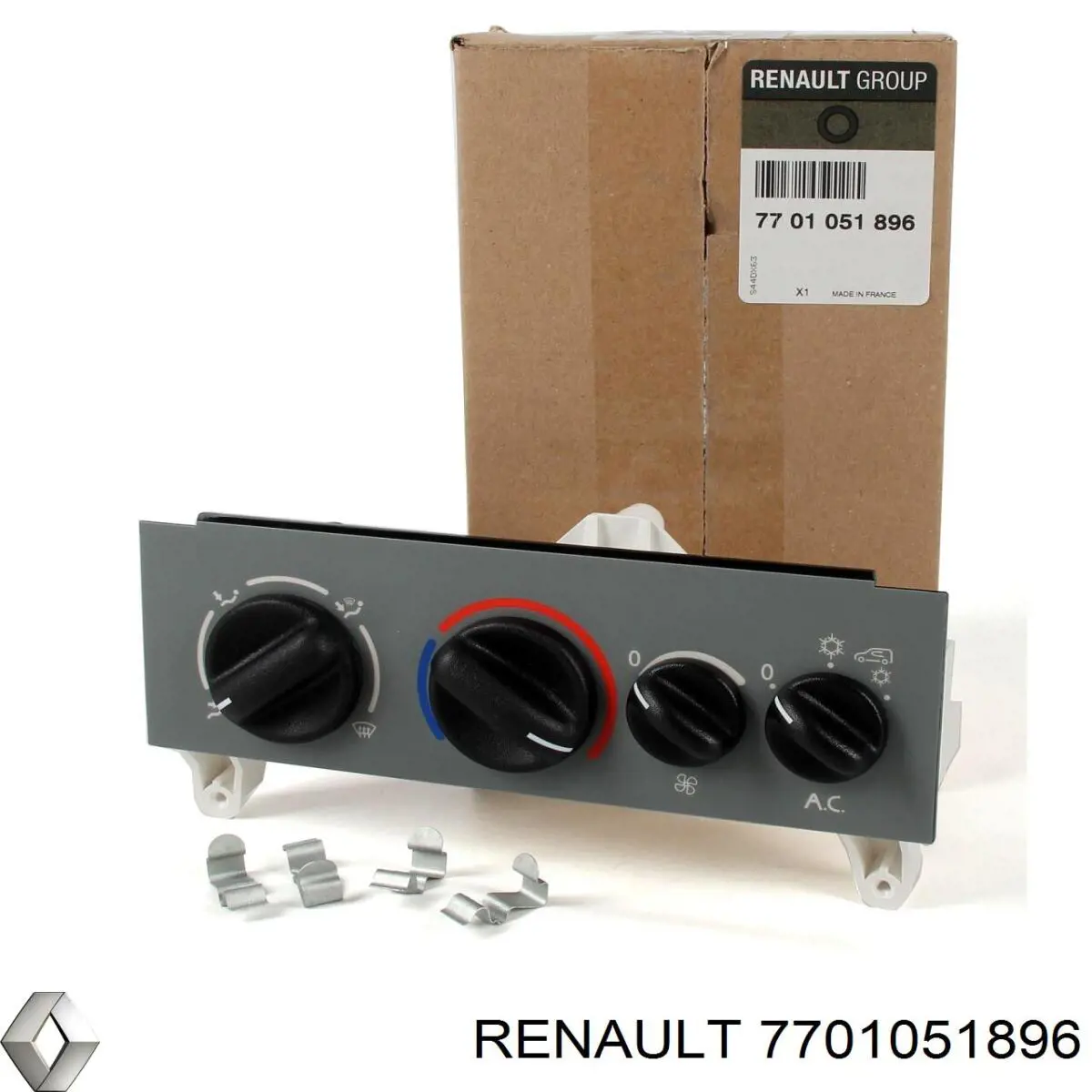 7701051896 RENAULT Unidad de control aire acondicionado original y equivalente