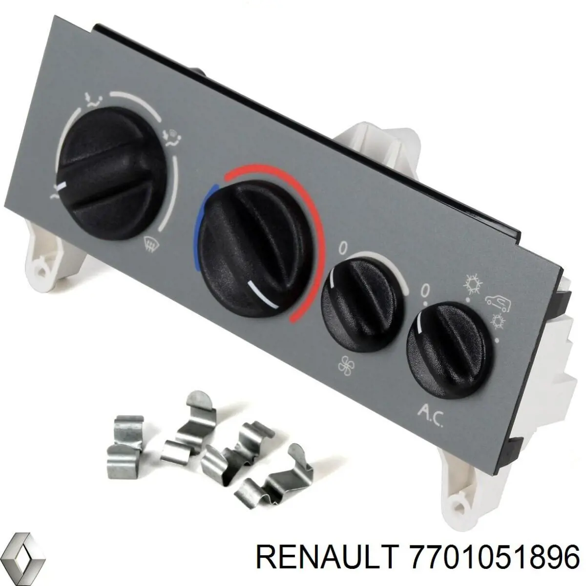 Регулятор вентилятора отопителя Renault (RVI) 7701051896 цена, от 74.75 USD