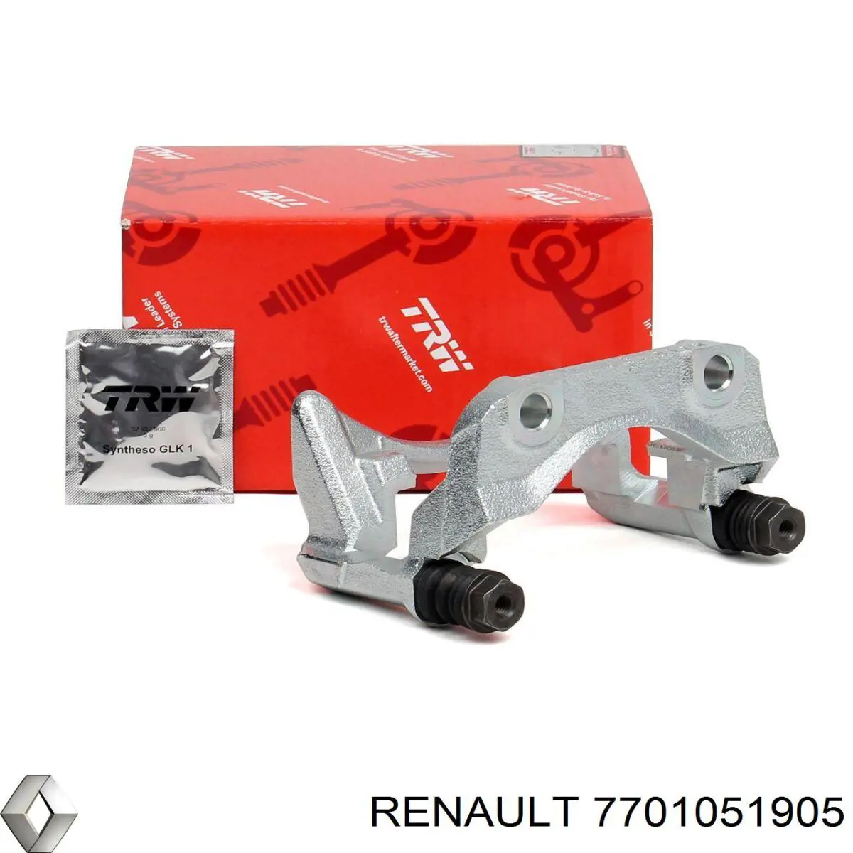 Скоба тормозного суппорта переднего Renault (RVI) 7701051905