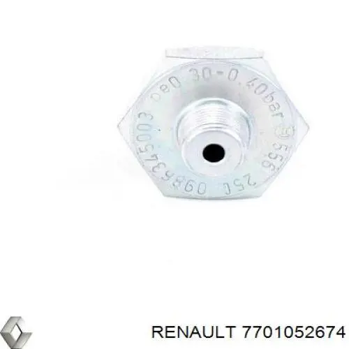 7701052674 Renault (RVI) датчик давления масла