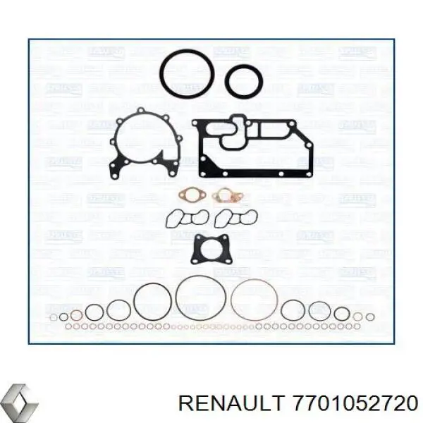 7701052720 Renault (RVI) прокладка головки блока цилиндров (гбц левая)